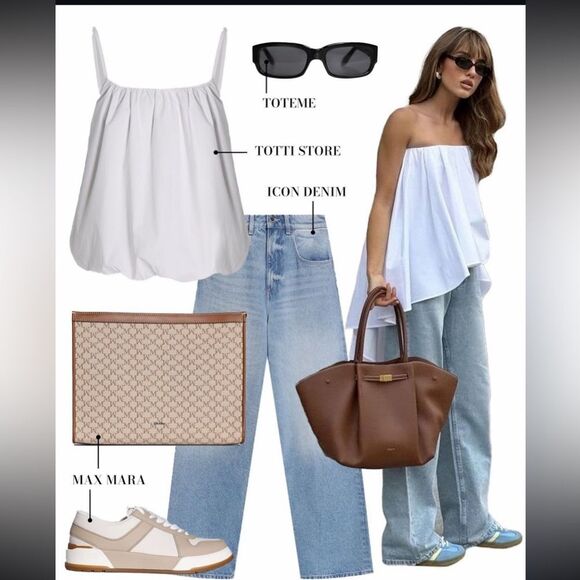 H&M DENIM PARACHUTE slouchy pants, sz Small, W: up to 32” Mint Condition - Picture 7 of 9